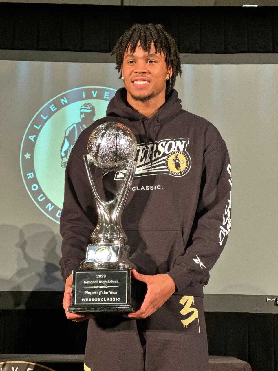 Incoming Kentucky freshman DJ Wagner was named the National High School Player of the Year by the Iverson Classic last week. He was then named a co-MVP of the Iverson Classic game Saturday night, along with fellow incoming UK player Justin Edwards.