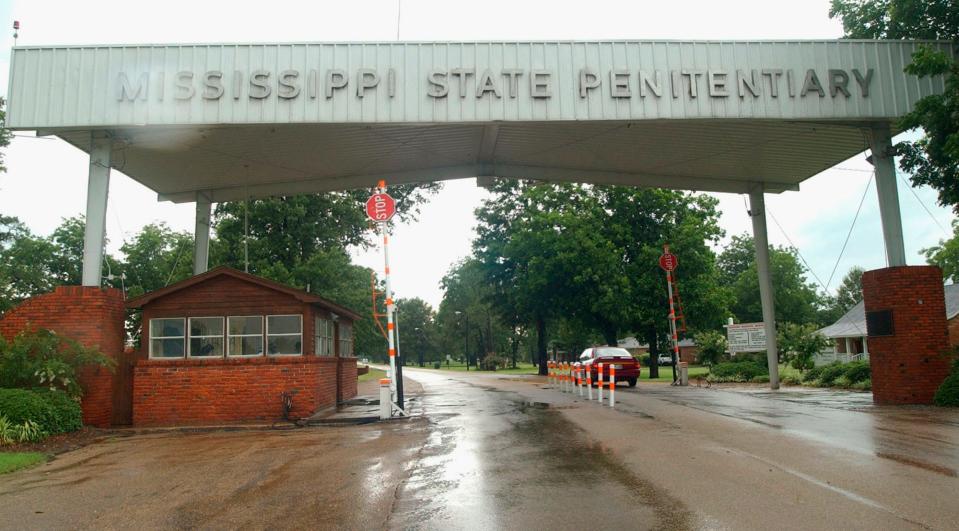 This is a 2002 file photo of the entrance to the Mississippi State Penitentiary at Parchman, Miss.