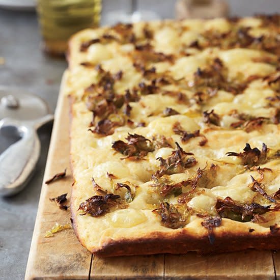 Potato-Leek Focaccia