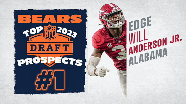 Bears' top 2023 draft prospects: EDGE Will Anderson Jr. (No. 1)