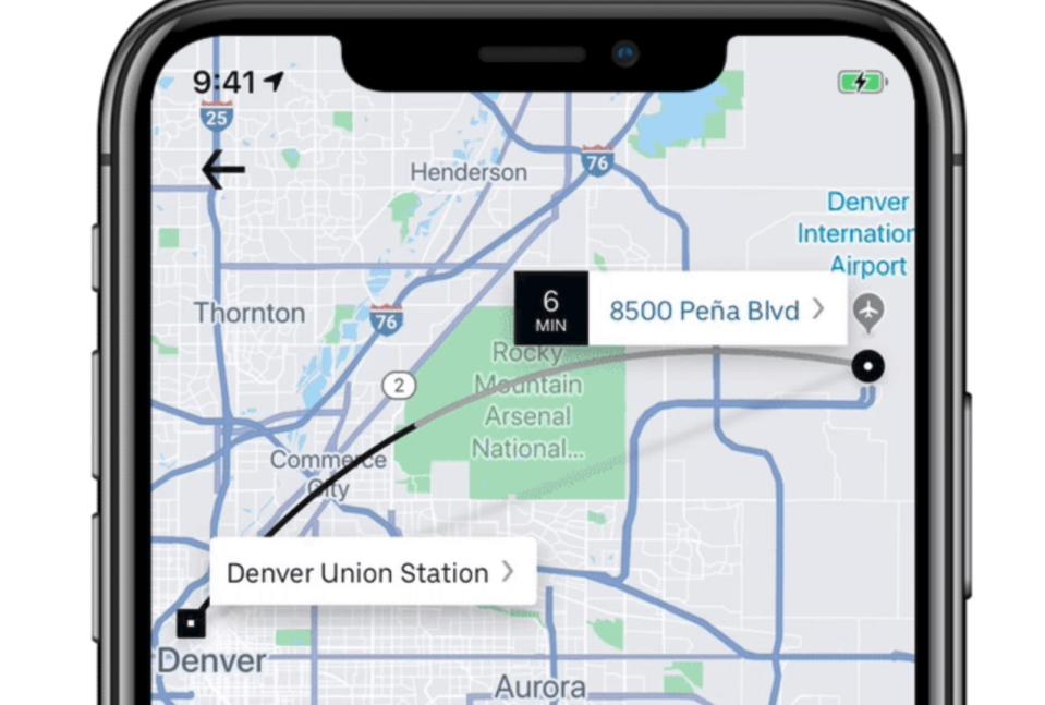 Uber customers in Denver can now use the app to purchase transit tickets