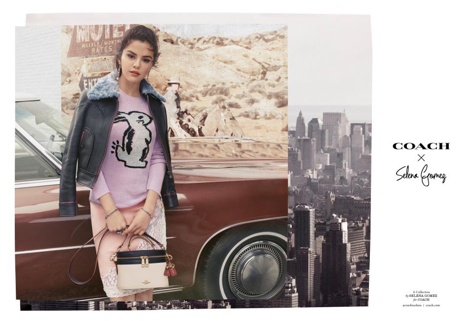 Selena Gomez designed a ready-to-wear capsule for Coach. Here's your first look at the collection.