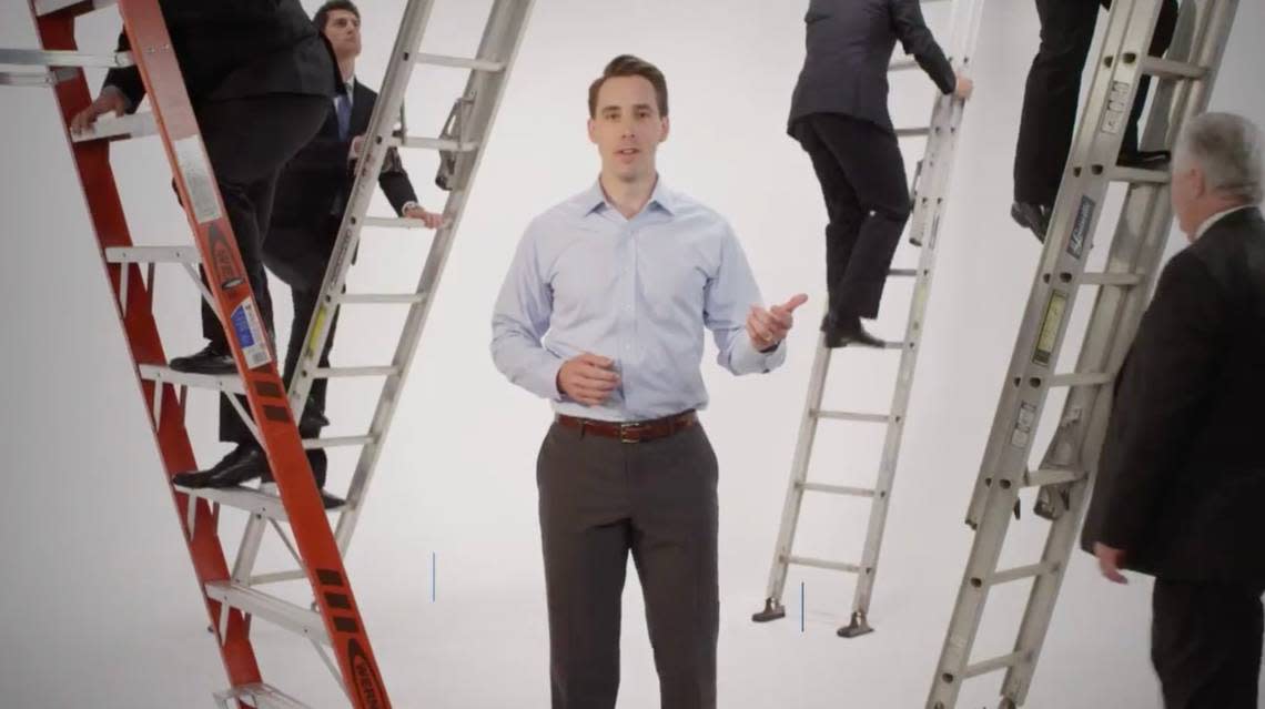 Josh Hawley said he wouldn’t use the position of AG as a ladder to higher office. Less than a year later, he launched his U.S. Senate bid.