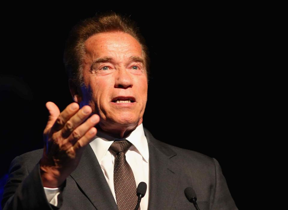 Quinn Rooney/Getty Images Arnold Schwarzenegger