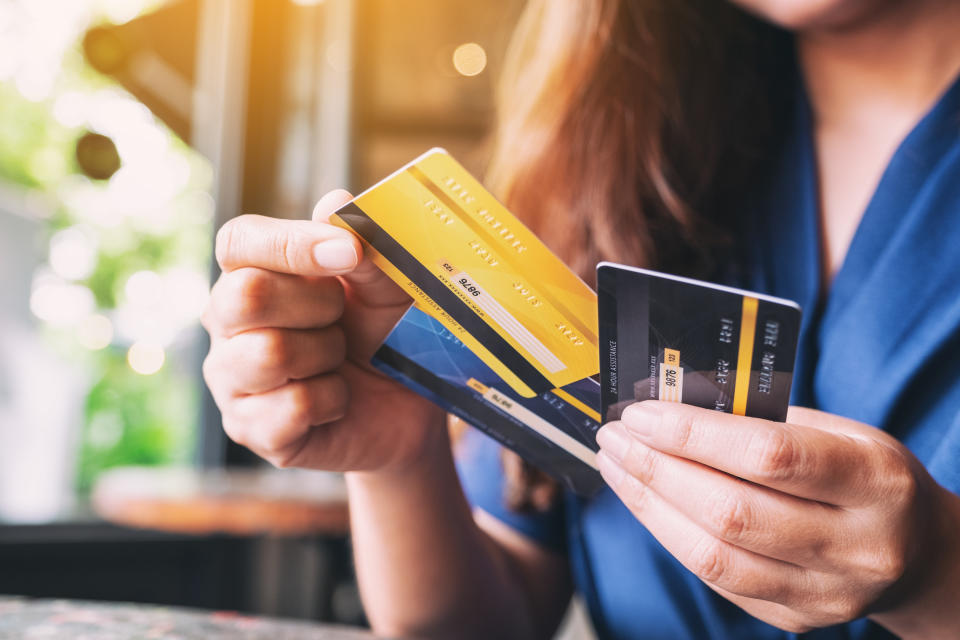 Using a credit card gives you more protection when shopping online. (Getty Images)