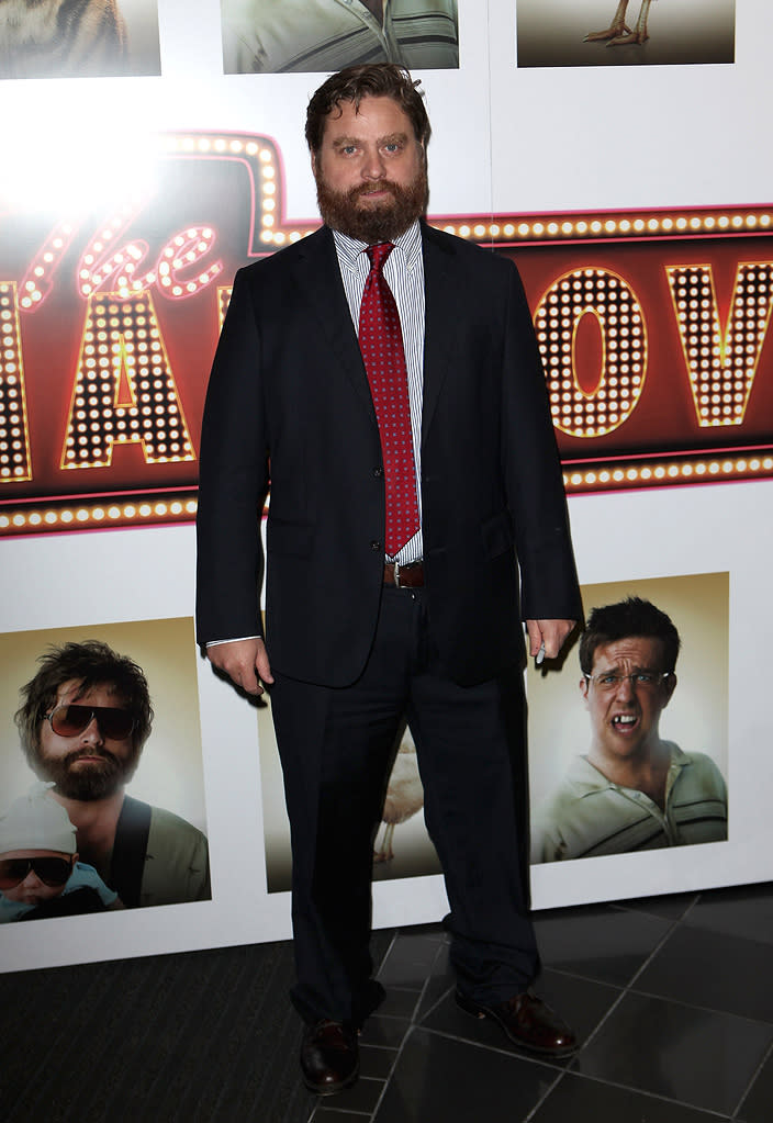 The Hangover UK Premiere 2009 Zach Galifiankis