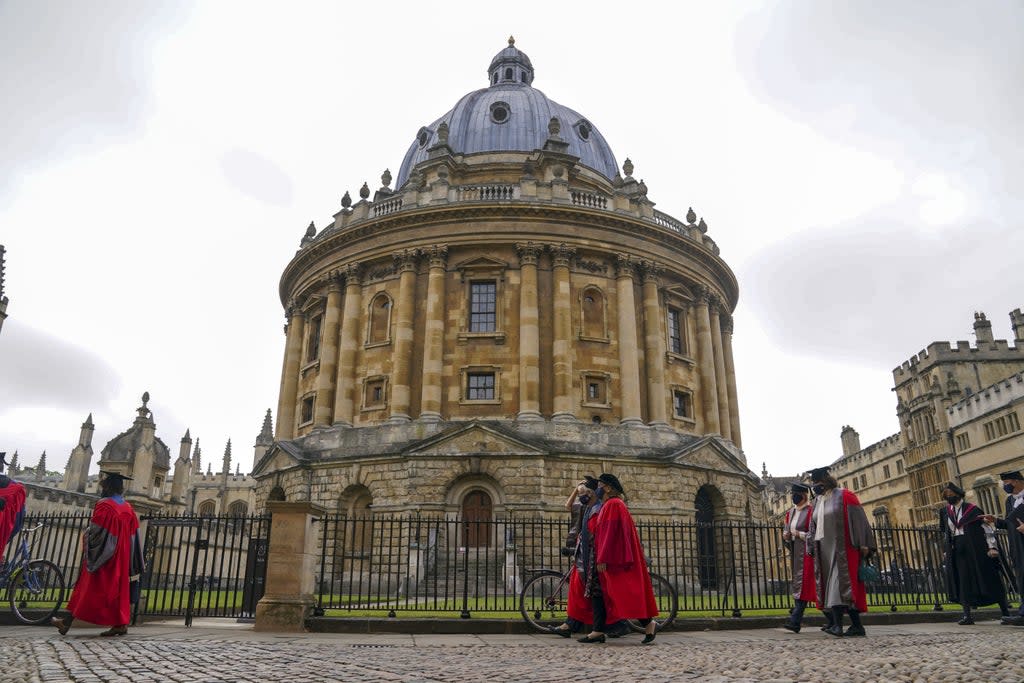 University of Oxford’s St Peter’s College and Lady Margaret Hall (LMH) accepted more than £12 million from the Mosley family since 2017 (Steve Parsons/PA) (PA Wire)