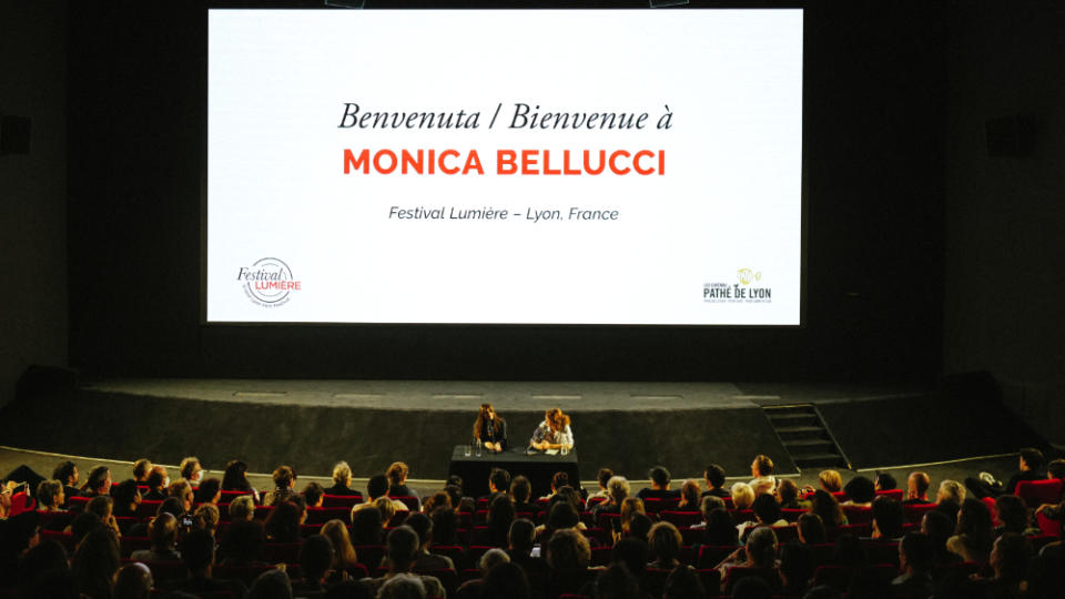 MONICA BELLUCCI MASTER CLASS PATHÉ 21.10 CHASSIGNOLE