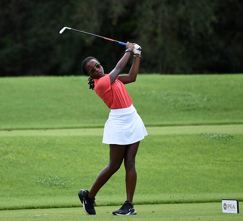 Saint Andrew's golfer Hope Hall