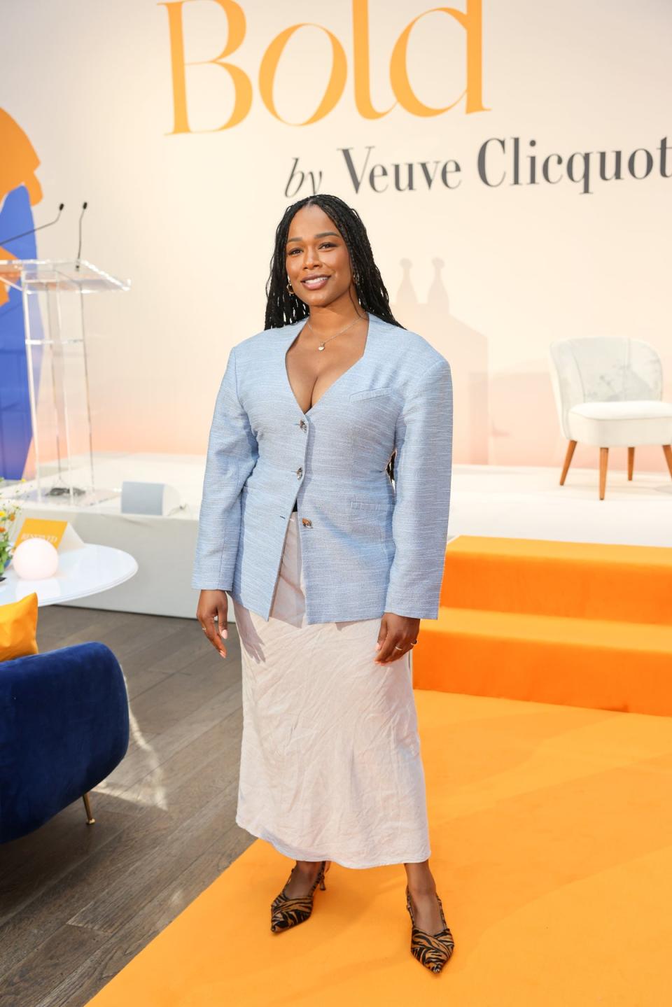 Sharmadean Reid attends the Veuve Clicquot BOLD Woman Award (Dave Benett/Getty Images for Veuve Clicquot BOLD Woman Award Ceremony)