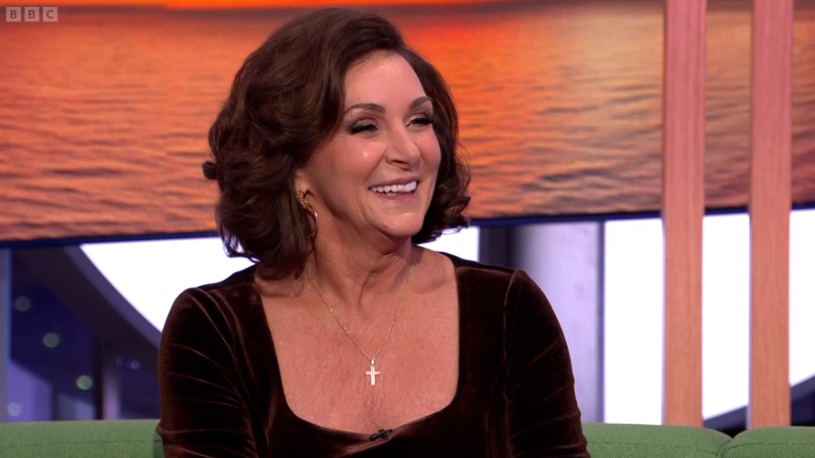 Shirley Ballas on The One Show. (BBC screengrab)