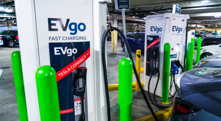 EVgo fast charging station