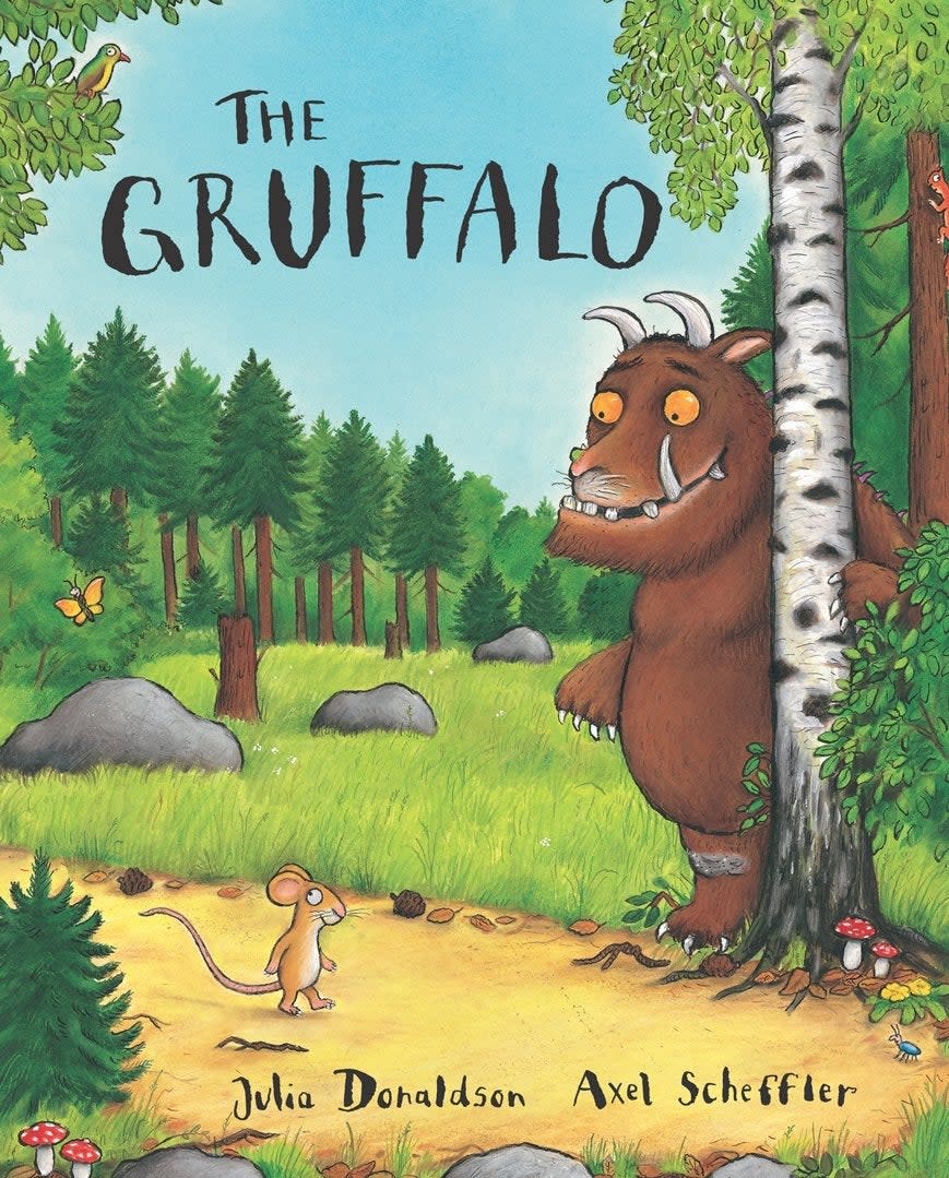 ‘The Gruffalo’ in 1999 wasn’t just another warm family story with a lovey-dovey message – this was an adventure story that rhymed (Macmillan)