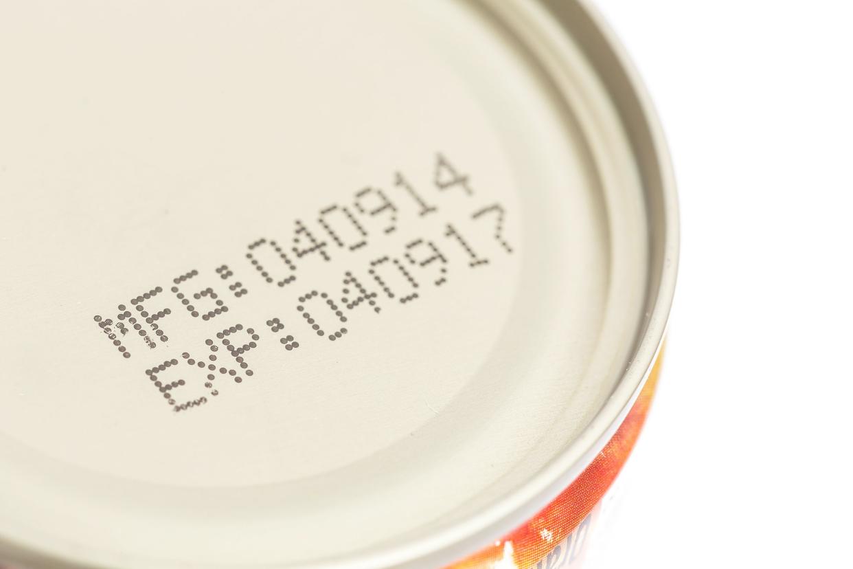 expiration date on canned food
