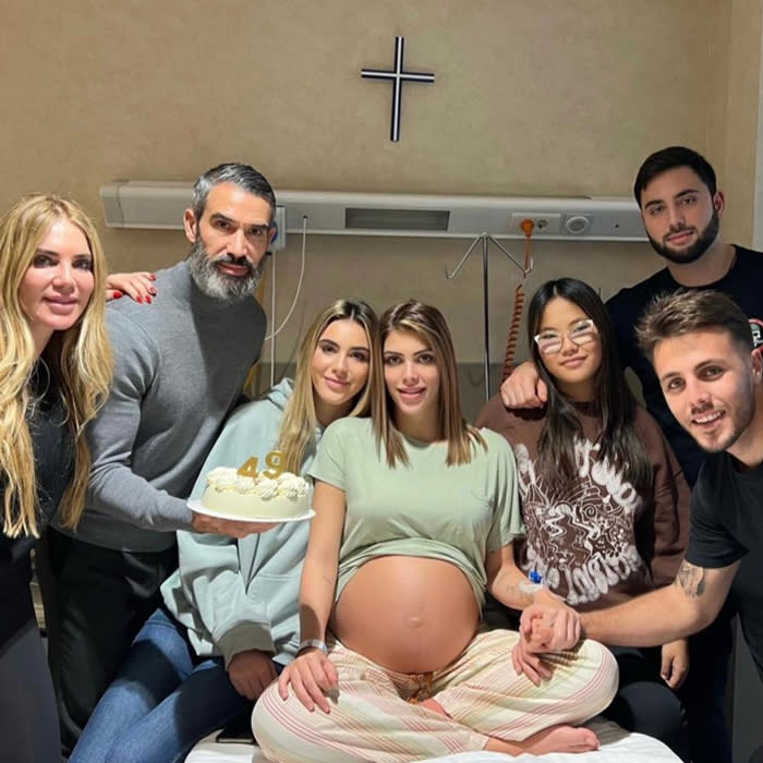 Fernando Sanz celebra su cumpleaños en familia antes del nacimiento de Micaela