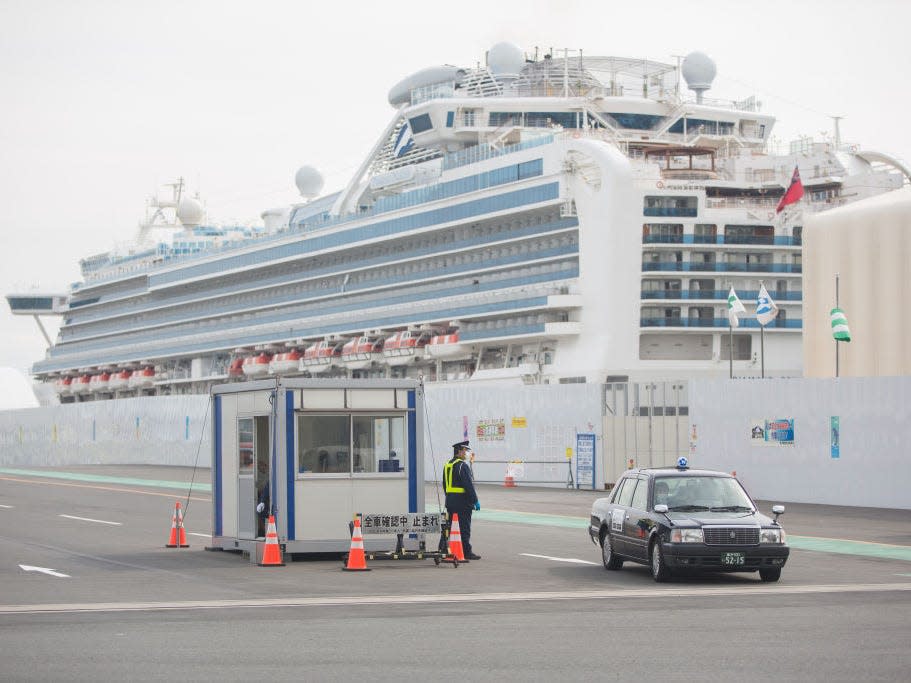 Diamond Princess cruise ship Yokohama coronavirus