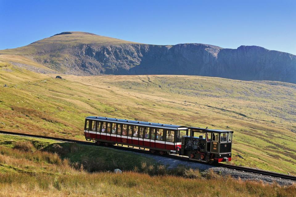 Train holidays UK - Snowdon Mountain Railway
