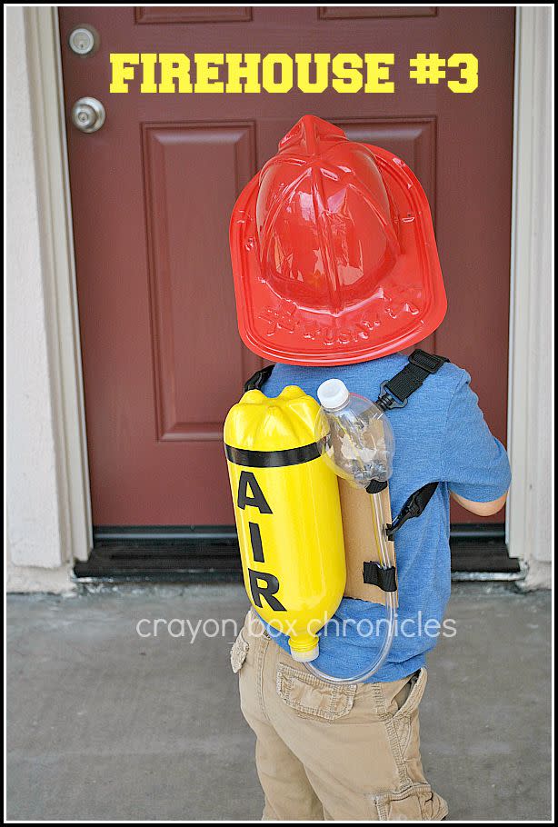 DIY Firefighter Costume