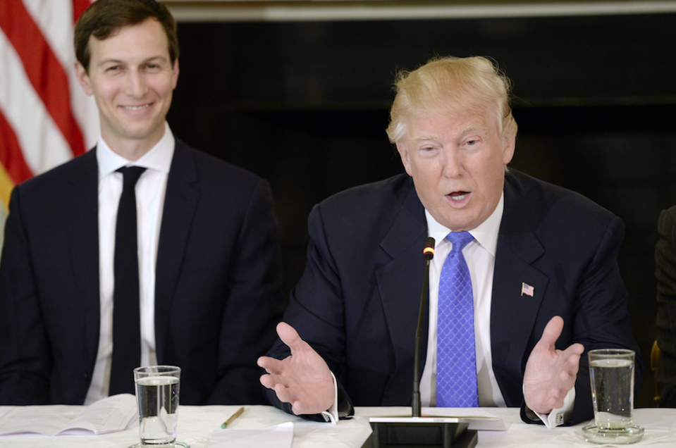 <em>Mr Kushner is a special adviser to his father-in-law Donald Trump (Rex)</em>