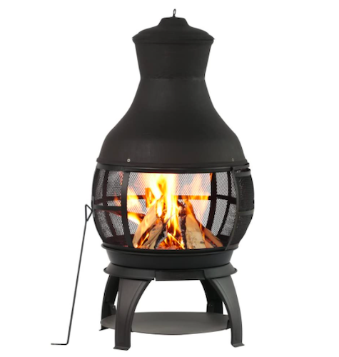 BALI OUTDOORS Chimenea Fire Pit