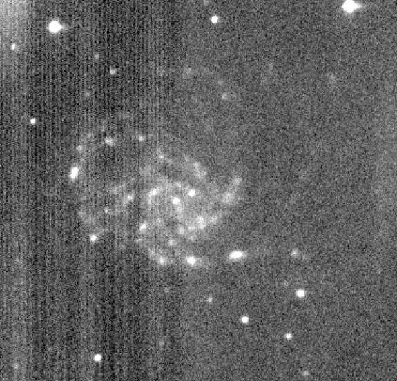 Image taken by China’s Chang’e 3 Moon lander: M101 Spiral.