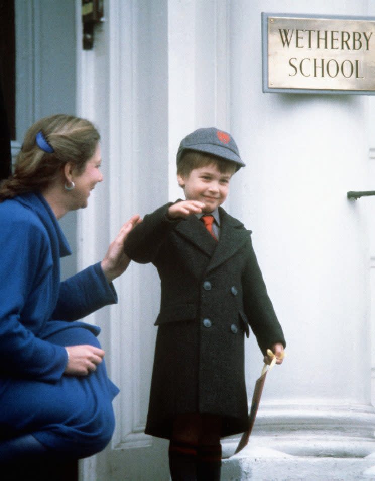 It was previously thought Prince George would be attending Wetherby, the same school as his father [Photo: PA Images]