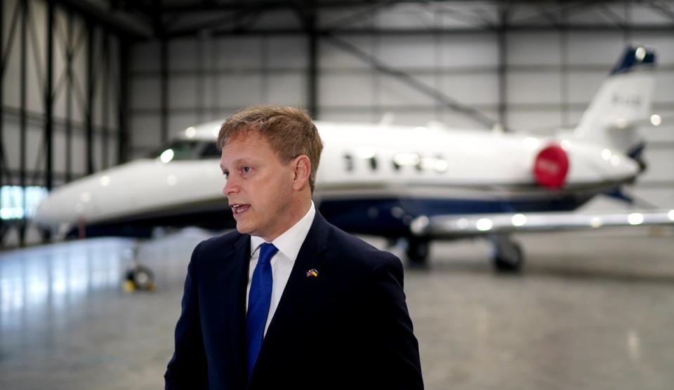 During his tenure as transport secretary it emerged that Shapps, a keen pilot, had registered his UK-based private plane in the US (PA Wire)