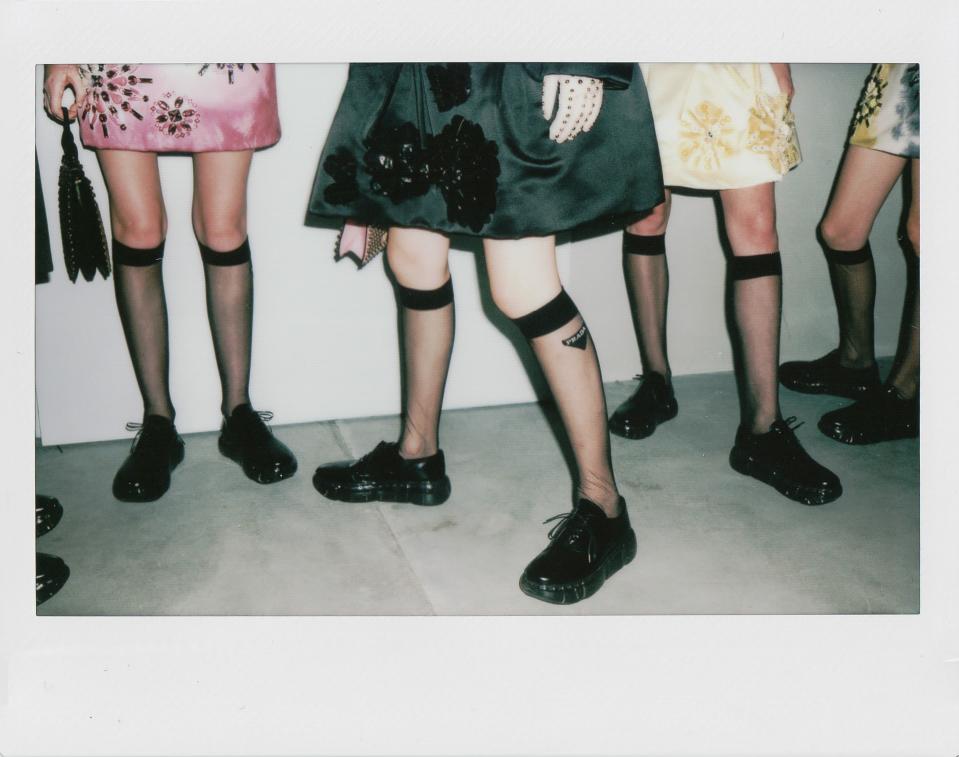Corey Tenold is sharing unseen Polaroids from Chanel, Marc Jacobs, and more of the season’s best shows here.