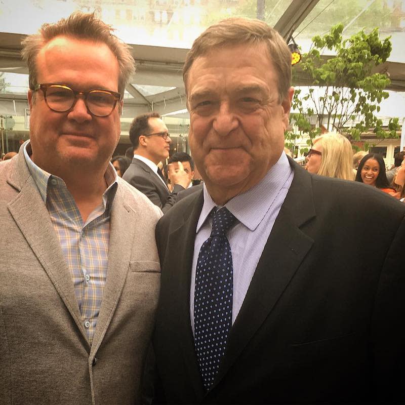 <p>The<em> Modern Family</em> was pretty excited about meeting John Goodman at the ABC Upfronts in NYC this week. He captioned the snap: “Well this finally happened.” (Photo: <a rel="nofollow noopener" href="https://www.instagram.com/p/BUK_evbD6K3/" target="_blank" data-ylk="slk:Eric Stone Street via Instagram;elm:context_link;itc:0;sec:content-canvas" class="link ">Eric Stone Street via Instagram</a>) </p>