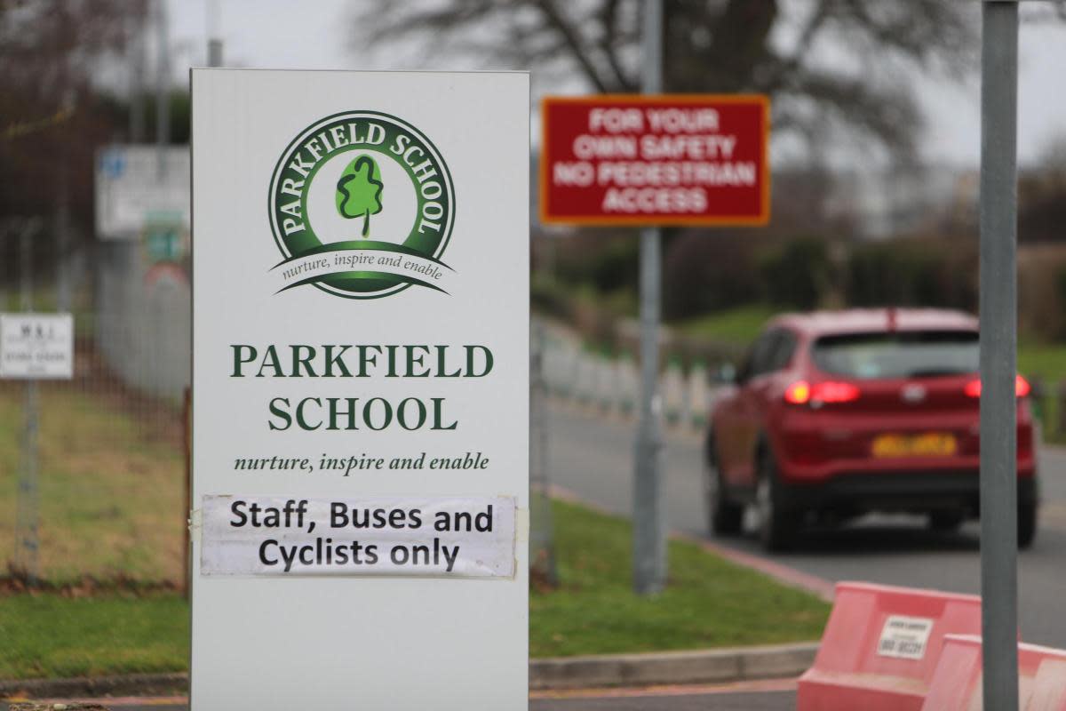 The Parkfield School site at Bournemouth Airport