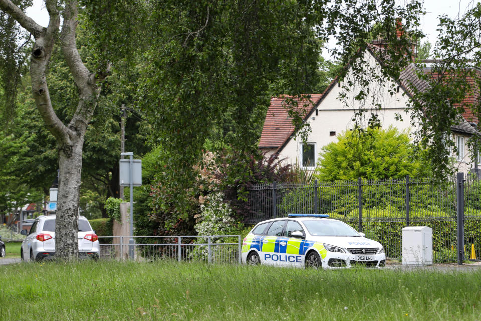 George Road, Erdington, Birmingham, where a four-year-old boy who was hit by a car has died.  May 30, 2023.  See SWNS story SWBNhit.  Police have launched an investigation following the death of a four-year-old boy who was hit by a car on Bank Holiday Monday.  Emergency services rushed to George Road, in Erdington, Birmingham after the youngster was struck by the vehicle at around 6pm yesterday (29/5).  Paramedics treated the boy at the scene on the residential street and he was taken to hospital where he tragically died from his injuries.  West Midlands Police said a specialist team including a family liaison officer were now supporting the boy's devastated family.  The force said the driver of the car stopped at the scene and is helping with enquiries but urged any witnesses to get in touch. 