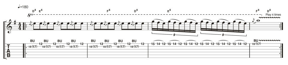 TGR370 Metallica lesson