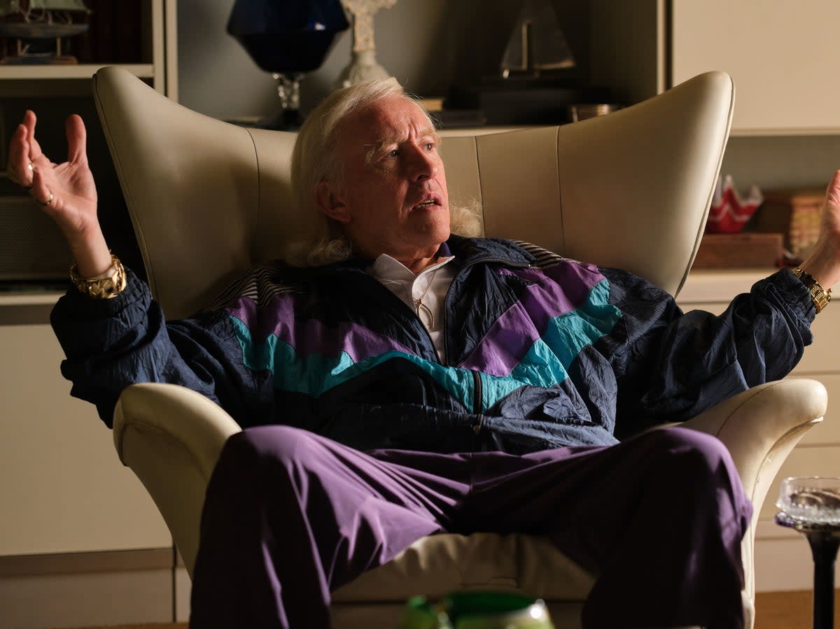 Steve Coogan has six different prosthetic looks for his portrayal of Savile (BBC/ITV Studios/Matt Squire)