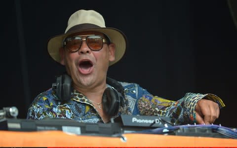 Craig Charles during his DJ set in Shangri La - Credit: Jim Dyson/&nbsp;Getty Images Europe