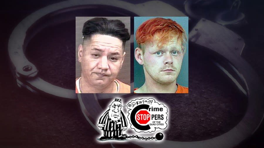 Gary Lopez (L) and John Rule Jr. (Crime Stoppers)