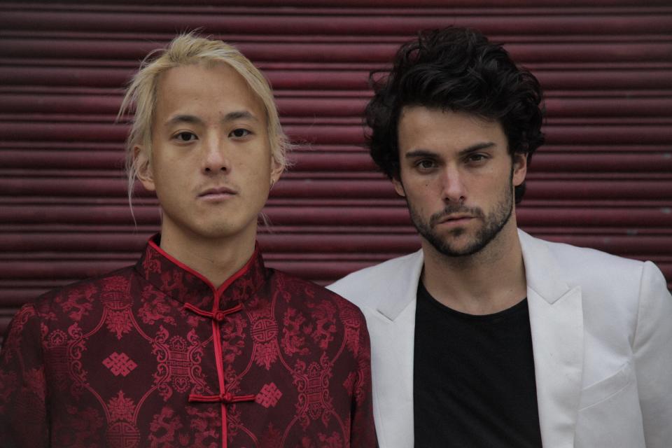 Tim Wu (left), who is best known as the DJ and record producer&nbsp;Elephante, teamed up with actor Jack Falahee&nbsp;to create a joint musical project, Diplomacy. (Photo: Courtesy of Diplomacy )