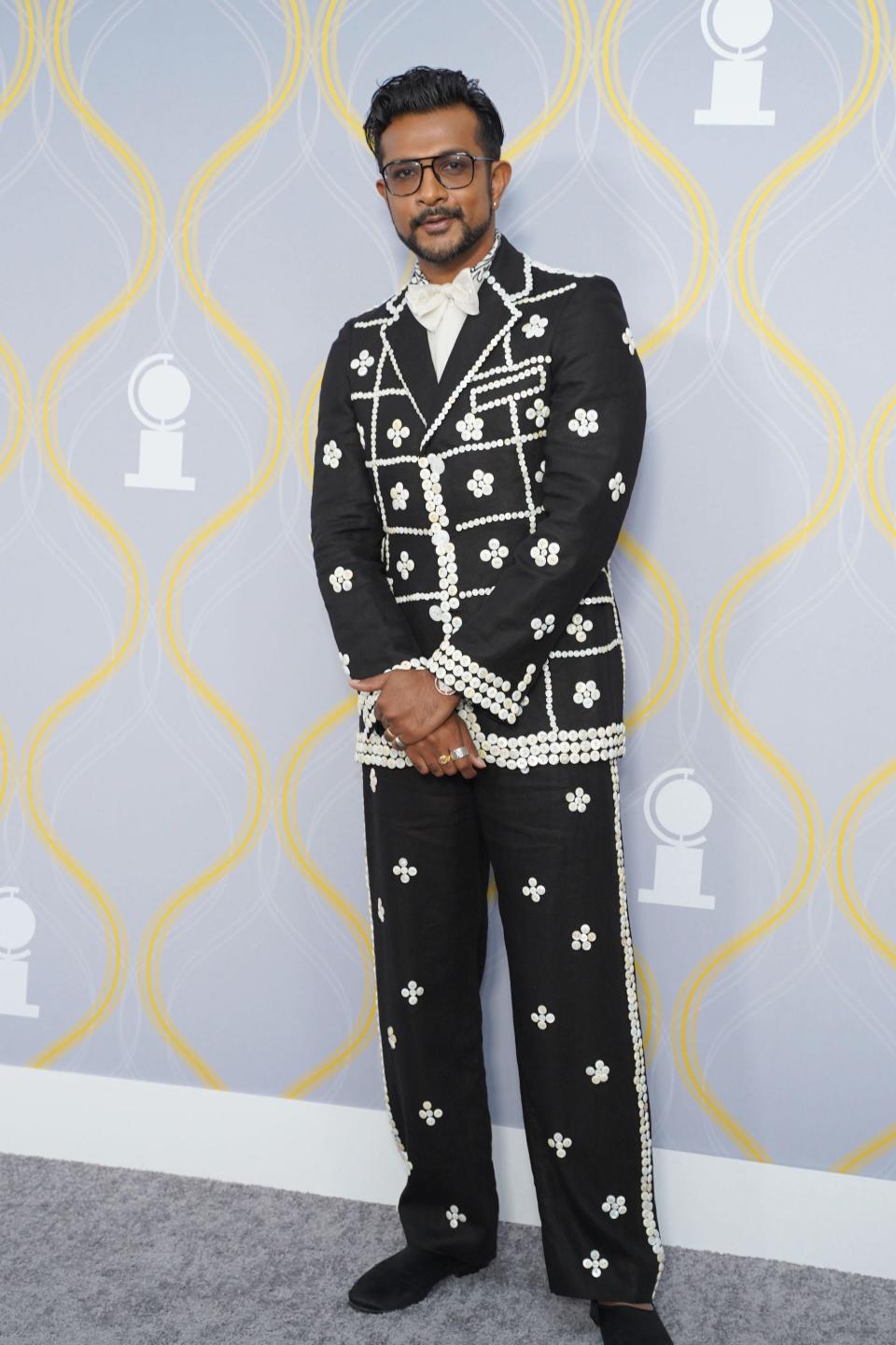 Utkarsh Ambudkar attends the 2022 Tony Awards.