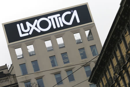 The Luxottica's headquaters is seen in downtown Milan, February 1, 2016. REUTERS/Stefano Rellandini