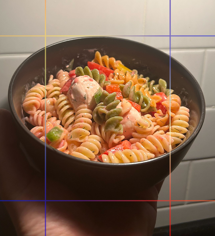 Pasta salad with Pink Sauce