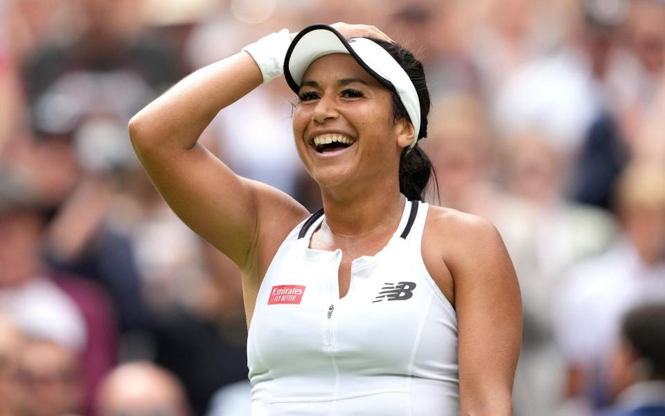 Heather Watson reaches Wimbledon fourth round for first time - PA