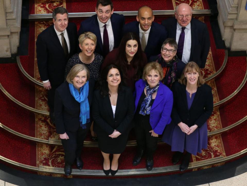 The Independent Group of MPs (PA)