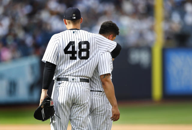 Anthony Rizzo looks good, hits good in first Yankees game, a 3-1