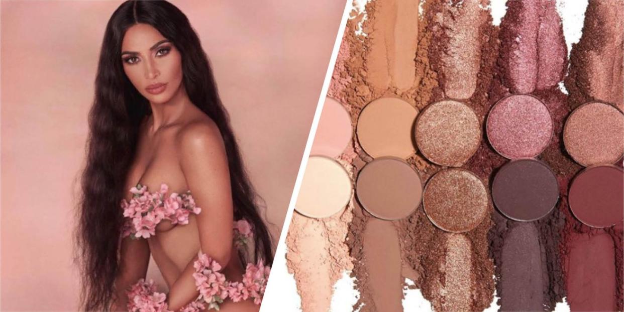 kim kardashian kkw beauty cherry blossom makeup collection