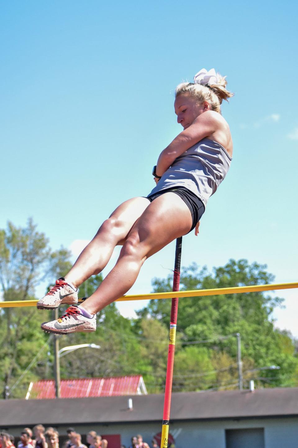 Coldwater's Sarah Forrister excelled at the pole vault this season, earning numerous podium finishes throughout the season