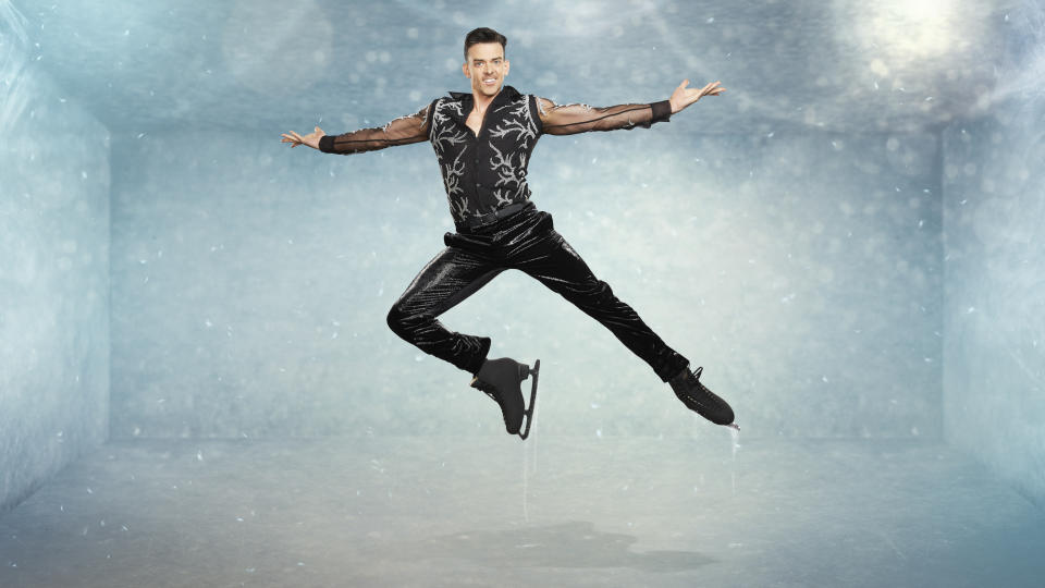 This image and the information contained herein is strictly embargoed until 21.00 Wednesday 4th January 2023

From Lifted Entertainment

Dancing on Ice: SR15 on ITV1 and ITVX

Pictured: Brendyn Hatfield.

This photograph is (C) ITV Plc and can only be reproduced for editorial purposes directly in connection with the programme or event mentioned above, or ITV plc. This photograph must not be manipulated [excluding basic cropping] in a manner which alters the visual appearance of the person photographed deemed detrimental or inappropriate by ITV plc Picture Desk.  This photograph must not be syndicated to any other company, publication or website, or permanently archived, without the express written permission of ITV Picture Desk. Full Terms and conditions are available on the website www.itv.com/presscentre/itvpictures/terms

For further information please contact:
james.hilder@itv.com