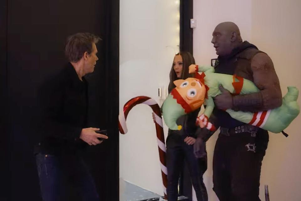 Guardians of the Galaxy Holiday Special trailer with Kevin Bacon