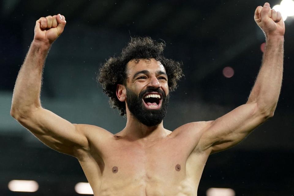 Mohamed Salah admits he always had his sights set on becoming Liverpool’s leading Premier League goalscorer (Peter Byrne/PA) (PA Wire)