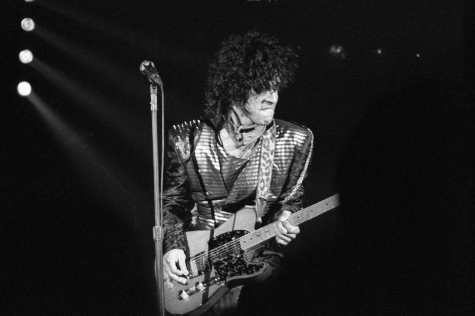 <span class="caption">Prince grew up in north Minneapolis near The Way, where he frequently performed.</span> <span class="attribution"><span class="source">Jim Steinfeldt/Michael Ochs Archives/Getty Images</span></span>