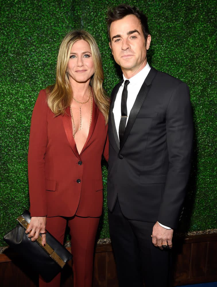 Jennifer Aniston and Justin Theroux