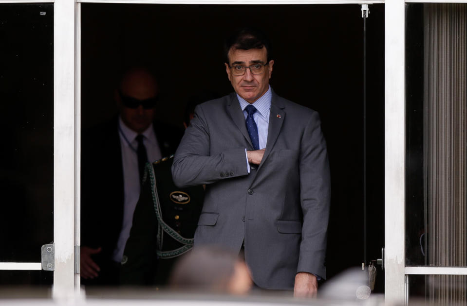 ***ARQUIVO***BRAS&#xcd;LIA, DF, 09.04.2021 - O ministro das Rela&#xe7;&#xf5;es Exteriores, Carlos Fran&#xe7;a. (Foto: Pedro Ladeira/Folhapress)
